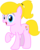 Size: 948x1200 | Tagged: safe, artist:bladedragoon7575, oc, oc only, oc:lola balloon, earth pony, pony, 2018 community collab, derpibooru community collaboration, ponytail, simple background, transparent background