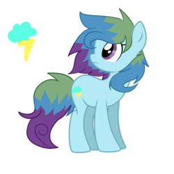 Size: 2000x2000 | Tagged: safe, artist:katsubases, artist:php115, oc, oc only, pony, adoptable, base used, cutie mark background, high res, magical lesbian spawn, offspring, paint tool sai, parent:rainbow dash, parent:rarity, parents:raridash, simple background, solo, transparent background