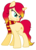 Size: 900x1252 | Tagged: safe, artist:cindystarlight, oc, oc only, oc:miss shimmer, pony, unicorn, clothes, female, mare, scarf, simple background, solo, transparent background