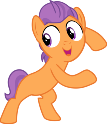 Size: 1763x2035 | Tagged: safe, artist:frownfactory, tender taps, pony, g4, on your marks, .svg available, blank flank, colt, male, open mouth, simple background, solo, standing, svg, transparent background, vector