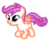 Size: 7239x6062 | Tagged: safe, artist:stay gold, scootaloo, pony, g4, absurd resolution, eyestrain warning, female, filly, neon, shine, simple background, solo, transparent background