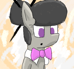 Size: 5600x5200 | Tagged: artist needed, source needed, safe, octavia melody, earth pony, pony, g4, absurd resolution, alternate hairstyle, bust, female, mare, portrait, solo