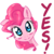 Size: 1000x1000 | Tagged: safe, artist:yinglung, pinkie pie, earth pony, pony, g4, bust, cute, diapinkes, ear fluff, female, looking at you, mare, simple background, smiling, solo, transparent background