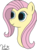 Size: 919x1247 | Tagged: safe, artist:herorareheart, fluttershy, g4, bust, female, mare, phone drawing, signature, simple background, transparent background