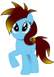 Size: 744x1052 | Tagged: safe, artist:pwnypony db, oc, oc only, earth pony, pony, 2018 community collab, derpibooru community collaboration, .svg available, looking at you, raised hoof, simple background, solo, svg, transparent background, vector