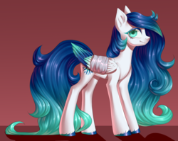 Size: 3000x2388 | Tagged: safe, artist:helemaranth, oc, oc only, pegasus, pony, rcf community, bandage, female, high res, mare, smiling, solo