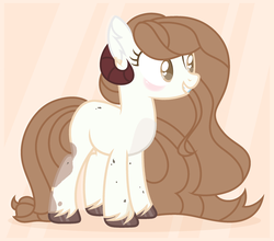 Size: 2306x2030 | Tagged: safe, artist:ponponvector, oc, oc only, earth pony, pony, female, high res, mare, ram horns, solo