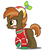 Size: 476x492 | Tagged: safe, artist:drypony198, button mash, earth pony, pony, g4, blush sticker, blushing, buttonbetes, clothes, colt, cute, male, simple background, sweater, white background, winter