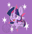 Size: 1000x1063 | Tagged: safe, artist:aeritus, twilight sparkle, alicorn, pony, g4, chibi, curved horn, female, horn, smiling, solo, twilight sparkle (alicorn)