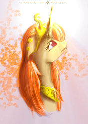 Size: 2469x3494 | Tagged: safe, artist:aidelank, oc, oc only, oc:queen salinas, alicorn, pony, crown, high res, jewelry, peytral, regalia
