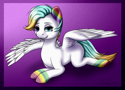 Size: 2832x2038 | Tagged: safe, artist:deltahedgehog, oc, oc only, pegasus, pony, high res, solo