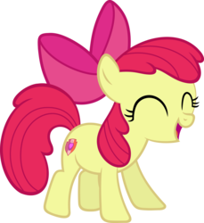 Size: 4121x4500 | Tagged: safe, artist:slb94, apple bloom, g4, absurd resolution, cutie mark, excited, the cmc's cutie marks, vector