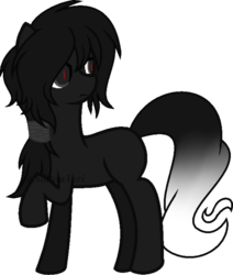 Size: 600x706 | Tagged: safe, artist:t-aroutachiikun, oc, oc only, oc:corrupt touch, earth pony, pony, male, simple background, solo, stallion, transparent background