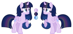 Size: 2056x966 | Tagged: safe, artist:velvetsky12, oc, oc only, oc:velvet sky, alicorn, pony, female, mare, offspring, parent:flash sentry, parent:twilight sparkle, parents:flashlight, reference sheet, solo