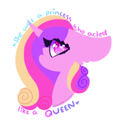 Size: 2266x2354 | Tagged: safe, artist:bunxl, princess cadance, alicorn, pony, g4, female, heart, heart eyes, high res, mare, simple background, solo, transparent background, wingding eyes