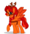Size: 3236x3670 | Tagged: safe, artist:goldenfoxda, oc, oc only, oc:goldenfox, deer, pegasus, pony, reindeer, adorkable, antlers, christmas, clothes, costume, cute, dork, harness, high res, holiday, rudolph the red nosed reindeer, scarf, tack