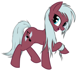 Size: 1221x1130 | Tagged: safe, artist:gliconcraft, oc, oc only, oc:diamond song, earth pony, pony, 2018 community collab, derpibooru community collaboration, female, mare, raised hoof, simple background, smiling, solo, transparent background
