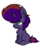 Size: 739x914 | Tagged: safe, oc, oc only, oc:birth light, pony, unicorn, 2018 community collab, derpibooru community collaboration, chest fluff, ear fluff, female, mare, simple background, sitting, solo, transparent background