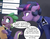 Size: 2640x2040 | Tagged: safe, artist:silfoe, spike, twilight sparkle, dragon, pony, unicorn, moonsetmlp, g4, alternate universe, ask, clipboard, clothes, dialogue, duo, female, high res, male, mare, speech bubble, tumblr, unicorn twilight, uniform