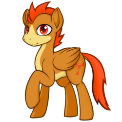 Size: 2000x2000 | Tagged: safe, artist:darkdoomer, derpibooru exclusive, oc, oc only, oc:patachu, pegasus, pony, 2018 community collab, derpibooru community collaboration, high res, raised hoof, simple background, solo, transparent background