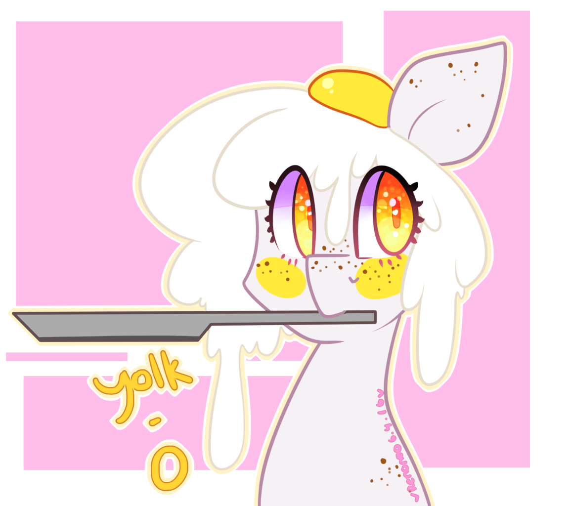 1617029 Safe Artist Bunxl Oc Oc Only Oc Yolk Food Pony