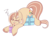 Size: 850x624 | Tagged: safe, artist:lulubell, oc, oc only, oc:lulubell, pony, glasses, present, simple background, sleeping, solo, transparent background, unshorn fetlocks, zzz