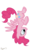 Size: 863x1319 | Tagged: safe, artist:dubsteppegasister, artist:lauren faust, pinkie pie, pegasus, pony, g4, cute, diapinkes, female, flying, hilarious in hindsight, mare, pegasus pinkie pie, pinkie being pinkie, race swap, simple background, smiling, solo, spread wings, transparent background, upside down, what could have been, wings