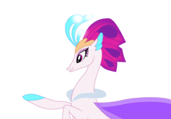 Size: 6250x4359 | Tagged: safe, artist:ejlightning007arts, queen novo, seapony (g4), g4, my little pony: the movie, absurd resolution, female, simple background, solo, transparent background