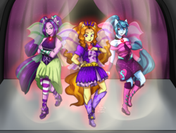 Size: 5360x4072 | Tagged: safe, artist:tears-of-xion, adagio dazzle, aria blaze, sonata dusk, equestria girls, g4, my little pony equestria girls: rainbow rocks, absurd resolution, clothes, crossed arms, female, looking at you, ponied up, the dazzlings, trio