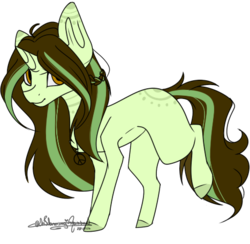 Size: 467x456 | Tagged: safe, artist:ohflaming-rainbow, oc, oc only, oc:flora, pony, unicorn, female, mare, simple background, solo, transparent background