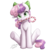 Size: 1024x1024 | Tagged: safe, artist:novaintellus, sweetie belle, pony, unicorn, g4, adult, bow, bowtie, candy, candy cane, chest fluff, cute, diasweetes, female, filly, food, hair bow, horn, looking at you, mare, mouth hold, simple background, sitting, solo, transparent background