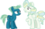 Size: 6868x4475 | Tagged: safe, artist:shadowdashthebat, sky stinger, vapor trail, pony, g4, top bolt, absurd resolution, atmosphere spike, female, haze path, male, mare, rule 63, show accurate, simple background, stallion, transparent background, vector