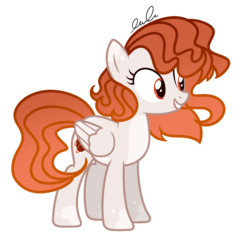 Size: 1024x1013 | Tagged: safe, artist:aquakittymlp, oc, oc only, oc:jessie, pegasus, pony, signature, simple background, transparent background
