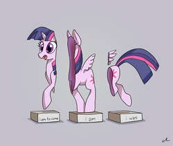 Size: 7600x6400 | Tagged: safe, artist:docwario, twilight sparkle, alicorn, pony, g4, absurd resolution, dissection, female, gray background, mare, modular, simple background, solo, the cell, twilight sparkle (alicorn)