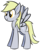 Size: 3024x3768 | Tagged: safe, artist:reconprobe, derpy hooves, pony, g4, female, high res, mare, simple background, solo, standing