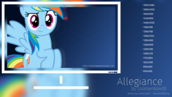 Size: 1920x1080 | Tagged: safe, artist:coolrainbow20, artist:mrlolcats17, rainbow dash, pegasus, pony, g4, .zip file at source, female, solo, wallpaper, wallpaper pack