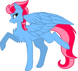 Size: 820x754 | Tagged: safe, artist:lilygarent, oc, oc only, pegasus, pony, base used, female, mare, raised hoof, raised leg, simple background, solo, transparent background