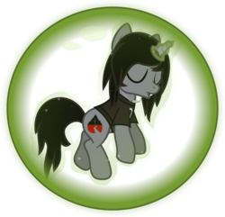Size: 1321x1275 | Tagged: safe, artist:lightningbolt, derpibooru exclusive, pony, unicorn, g4, .svg available, clothes, disguised siren, eyes closed, fangs, floating, force field, glowing horn, hair over one eye, horn, jewelry, kellin quinn, levitation, magic, male, necklace, ponified, self-levitation, shirt, show accurate, simple background, sitting, sleeping, sleeping with sirens, slit pupils, solo, stallion, svg, t-shirt, telekinesis, transparent background, vector