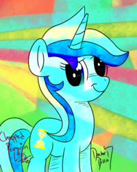 Size: 2400x3000 | Tagged: safe, artist:thedoctordisco, minuette, pony, g4, awesome, colorful, cool, female, happy, high res, psychedelic, solo
