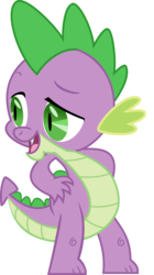 Size: 3000x5349 | Tagged: safe, artist:demigod-spike, spike, dragon, g4, absurd resolution, male, simple background, solo, transparent background, vector