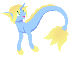 Size: 1682x1345 | Tagged: safe, artist:mynder, derpibooru exclusive, oc, oc only, oc:art's desire, sea pony, lineless, simple background, solo, transparent background