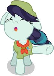 Size: 3040x4240 | Tagged: safe, artist:tomfraggle, coloratura, earth pony, pony, g4, the mane attraction, clothes, cute, eyes closed, female, filly, high res, simple background, singing, solo, transparent background, vector