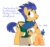 Size: 825x780 | Tagged: safe, artist:dm29, first base, flash sentry, earth pony, pegasus, pony, g4, brothers, clothes, coal, colt, duo, foal, it's a pony kind of christmas, male, orange bros, pop fly, simple background, stallion, sweater, transparent background, voice actor joke