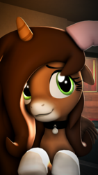 Size: 1080x1920 | Tagged: safe, artist:star-lightstarbright, oc, oc only, oc:savannah reed, alicorn, pony, 3d, female, mare, solo