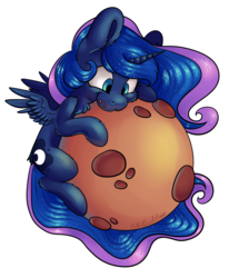 Size: 4753x5781 | Tagged: safe, artist:cutepencilcase, princess luna, pony, g4, absurd resolution, cookie, cute, eating, female, food, lunabetes, simple background, solo, tangible heavenly object, transparent background