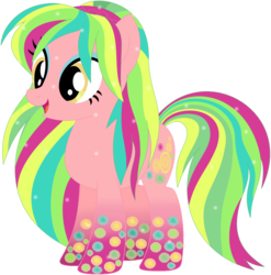 Size: 1024x1035 | Tagged: safe, artist:ra1nb0wk1tty, lemon zest, pony, g4, equestria girls ponified, female, ponified, rainbow power, simple background, solo, transparent background