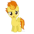 Size: 6000x6000 | Tagged: safe, artist:suramii, spitfire, pegasus, pony, g4, parental glideance, absurd resolution, confused, female, filly, filly spitfire, open mouth, simple background, solo, transparent background, vector