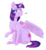 Size: 1849x2025 | Tagged: safe, artist:yomitai, twilight sparkle, alicorn, pony, g4, female, heart, mare, one eye closed, simple background, sitting, solo, twilight sparkle (alicorn), white background, wink