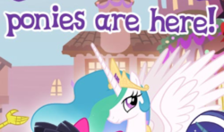 Size: 360x213 | Tagged: safe, gameloft, discord, nightmare rarity, princess celestia, songbird serenade, my little pony: the movie, bronybait, captain obvious, meme, truth, wow! glimmer, you don't say