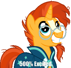 Size: 1200x1140 | Tagged: safe, edit, edited screencap, screencap, sunburst, pony, g4, uncommon bond, 200% mad, animated, background removed, cape, clothes, cute, excited, extreme speed animation, glasses, irrational exuberance, male, meme, simple background, smiling, solo, sunbetes, sunburst's cloak, sunburst's glasses, transparent background, vibrating, x intensifies